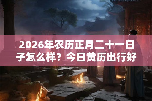 2026年农历正月二十一日子怎么样?今日黄历出行好吗? 2026年农历正月二十一日子怎么样?今日黄历出行好吗?