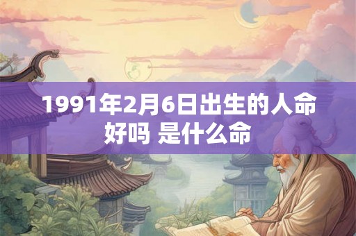 1991年2月6日出生的人命好吗 是什么命