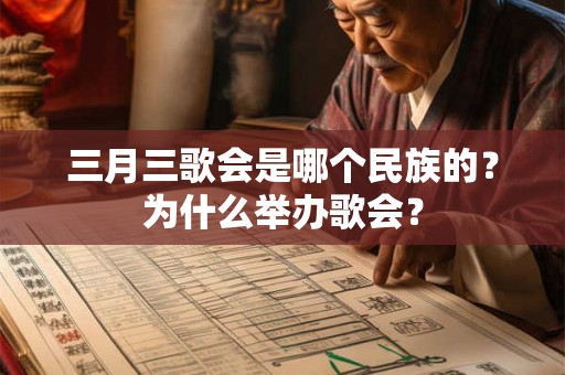三月三歌会是哪个民族的?为什么举办歌会? 三月三歌会是哪个民族的?为什么举办歌会?