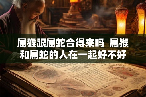 属猴跟属蛇合得来吗  属猴和属蛇的人在一起好不好