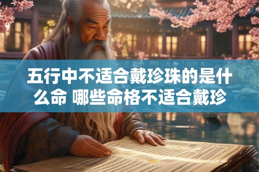 五行中不适合戴珍珠的是什么命 哪些命格不适合戴珍珠