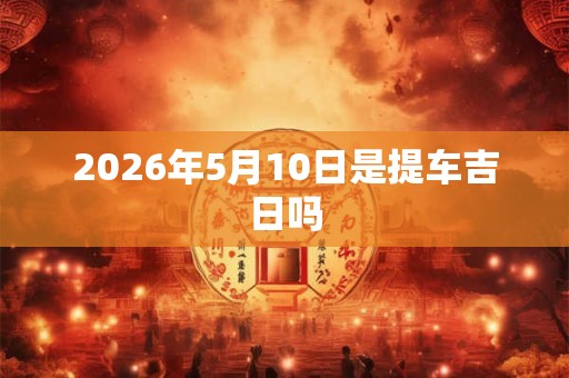 2026年5月10日是提车吉日吗
