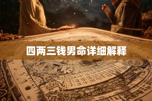 四两三钱男命详细解释