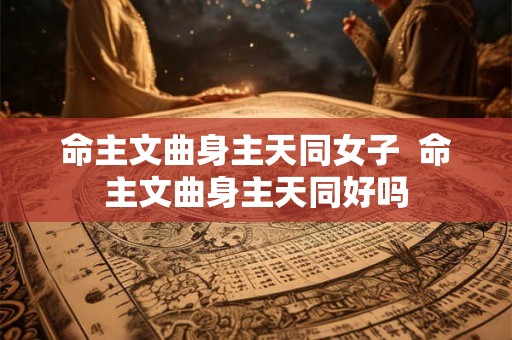 命主文曲身主天同女子  命主文曲身主天同好吗