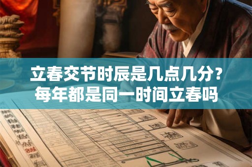 立春交节时辰是几点几分？每年都是同一时间立春吗