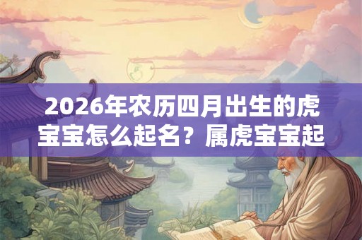 2026年农历四月出生的虎宝宝怎么起名？属虎宝宝起名