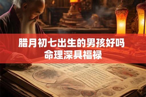 腊月初七出生的男孩好吗 命理深具福禄 腊月初七出生的男孩好吗 命理深具福禄