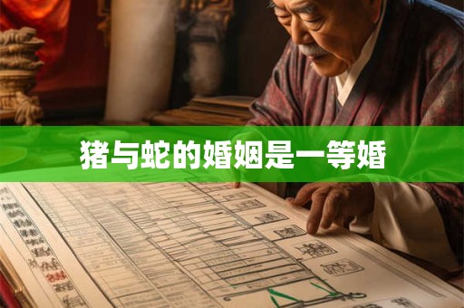 猪与蛇的婚姻是一等婚