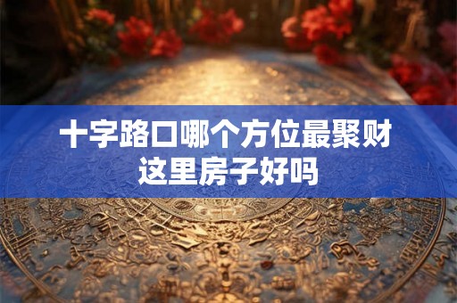 十字路口哪个方位最聚财 这里房子好吗