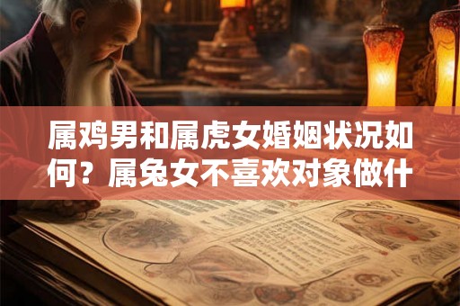 属鸡男和属虎女婚姻状况如何？属兔女不喜欢对象做什么？