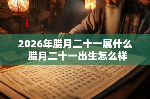 2026年腊月二十一属什么 腊月二十一出生怎么样 2026年腊月二十一属什么 腊月二十一出生怎么样