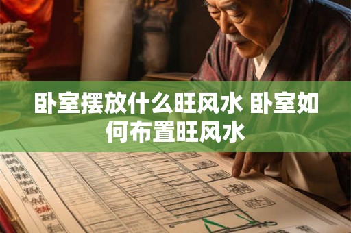 卧室摆放什么旺风水 卧室如何布置旺风水