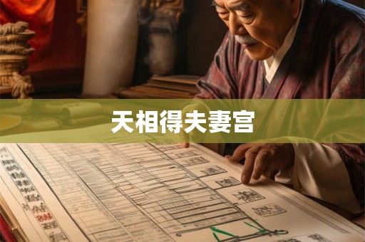 天相得夫妻宫 天相得夫妻宫
