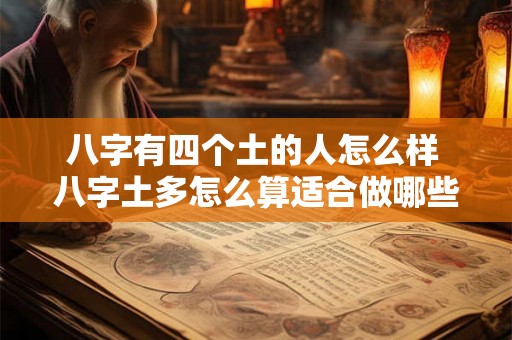 八字有四个土的人怎么样 八字土多怎么算适合做哪些职业