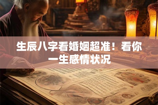 生辰八字看婚姻超准!看你一生感情状况 生辰八字看婚姻超准!看你一生感情状况