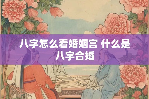八字怎么看婚姻宫 什么是八字合婚 八字怎么看婚姻宫 什么是八字合婚