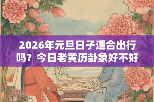 2026年元旦日子适合出行吗？今日老黄历卦象好不好？