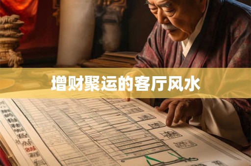 增财聚运的客厅风水