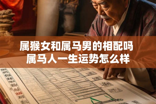 属猴女和属马男的相配吗 属马人一生运势怎么样