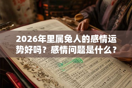 2026年里属兔人的感情运势好吗？感情问题是什么？