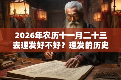 2026年农历十一月二十三去理发好不好?理发的历史起源 2026年农历十一月二十三去理发好不好?理发的历史起源