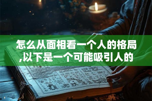 怎么从面相看一个人的格局,以下是一个可能吸引人的
