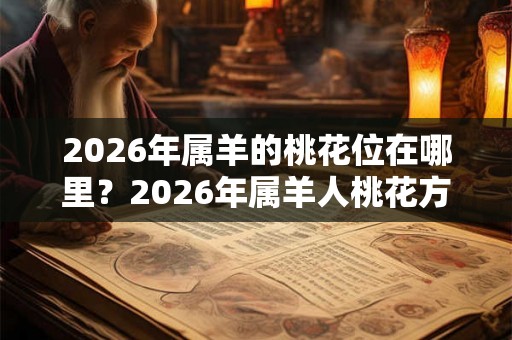 2026年属羊的桃花位在哪里?2026年属羊人桃花方位解析 2026年属羊的桃花位在哪里?2026年属羊人桃花方位解析