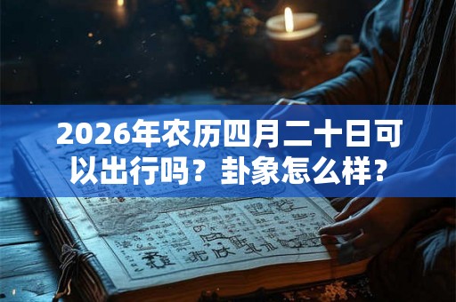 2026年农历四月二十日可以出行吗？卦象怎么样？