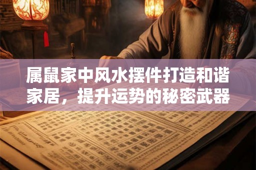 属鼠家中风水摆件打造和谐家居，提升运势的秘密武器