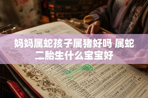 妈妈属蛇孩子属猪好吗 属蛇二胎生什么宝宝好