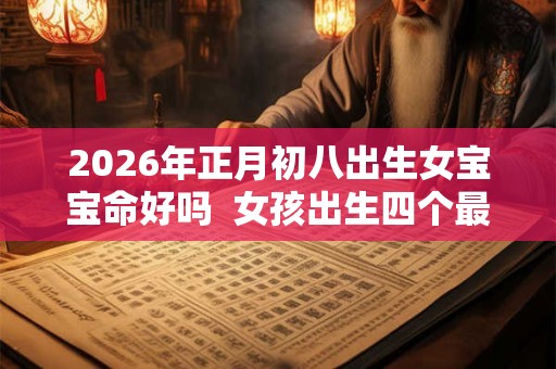 2026年正月初八出生女宝宝命好吗  女孩出生四个最佳时辰