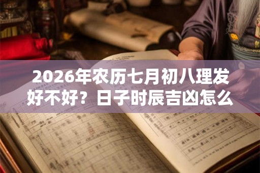 2026年农历七月初八理发好不好?日子时辰吉凶怎么样? 2026年农历七月初八理发好不好?日子时辰吉凶怎么样?