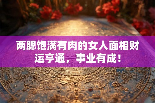 两腮饱满有肉的女人面相财运亨通，事业有成！
