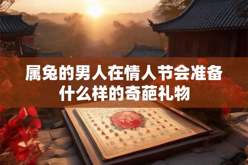 属兔的男人在情人节会准备什么样的奇葩礼物 属兔的男人在情人节会准备什么样的奇葩礼物