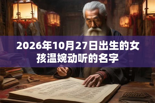 2026年10月27日出生的女孩温婉动听的名字