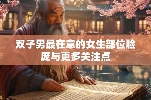 双子男最在意的女生部位脸庞与更多关注点