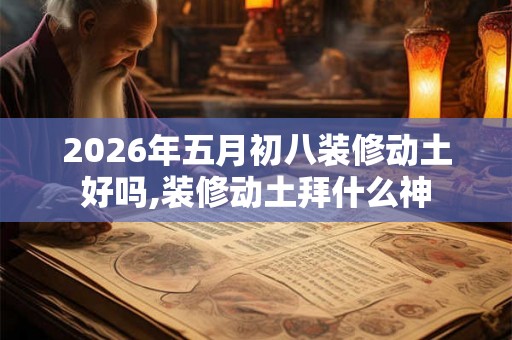 2026年五月初八装修动土好吗,装修动土拜什么神