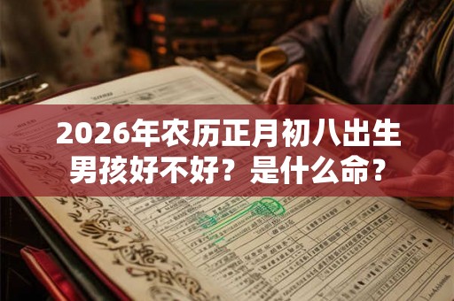 2026年农历正月初八出生男孩好不好？是什么命？