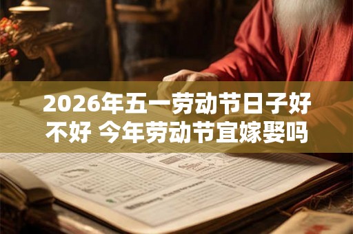 2026年五一劳动节日子好不好 今年劳动节宜嫁娶吗