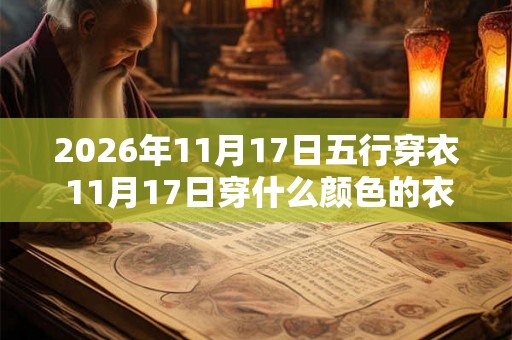 2026年11月17日五行穿衣 11月17日穿什么颜色的衣服 2026年11月17日五行穿衣 11月17日穿什么颜色的衣服