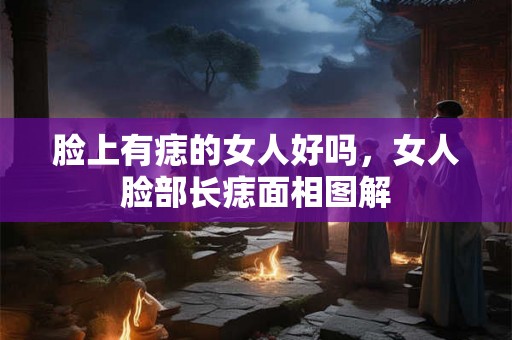 脸上有痣的女人好吗，女人脸部长痣面相图解