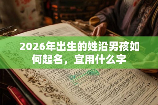 2026年出生的姓沿男孩如何起名，宜用什么字