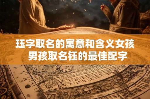 珏字取名的寓意和含义女孩  男孩取名钰的最佳配字