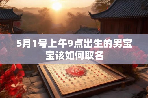 5月1号上午9点出生的男宝宝该如何取名