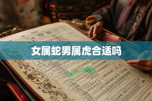 女属蛇男属虎合适吗 女属蛇男属虎合适吗