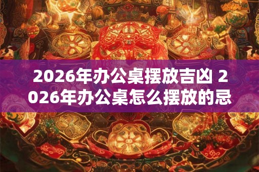 2026年办公桌摆放吉凶 2026年办公桌怎么摆放的忌讳