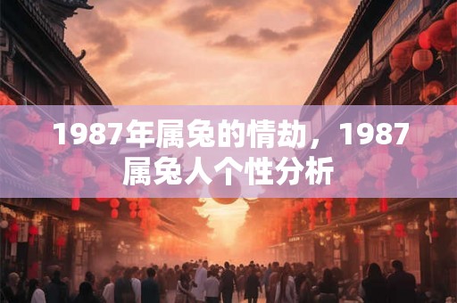 1987年属兔的情劫，1987属兔人个性分析