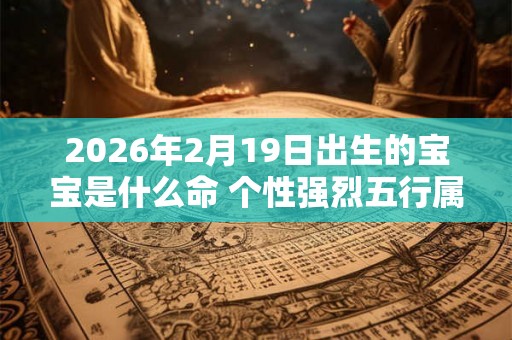 2026年2月19日出生的宝宝是什么命 个性强烈五行属金