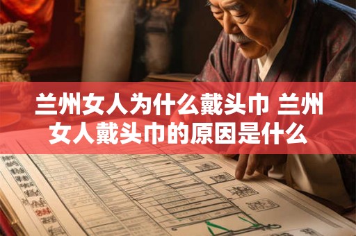 兰州女人为什么戴头巾 兰州女人戴头巾的原因是什么