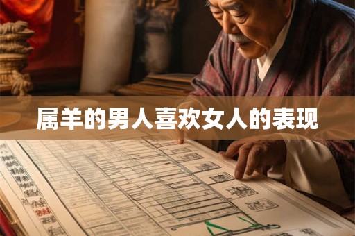 属羊的男人喜欢女人的表现